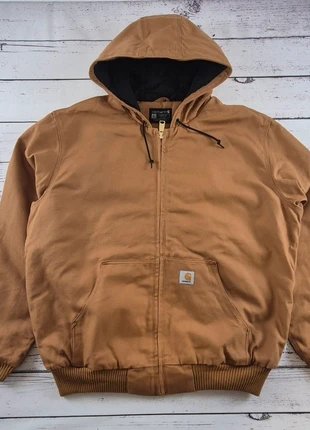 Carhartt J140 Active Jacket Duck Brown Loose Fit Quilted L Tall circa XXL IT, marca: Carhartt, estado: Muito bom, tamanho: L, €169.00, €178.15 inclui Proteção do Comprador