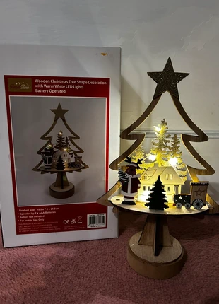 Wooden light up Christmas tree reindeer, brand: tinsle time, condition: New with tags, £10.00, £11.20 includes Buyer Protection