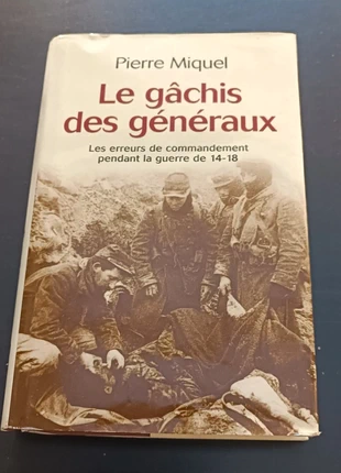Le gâchis des généraux- pierre Miquel, staat: Goed, € 2,00, € 2,80 inclusief Kopersbescherming