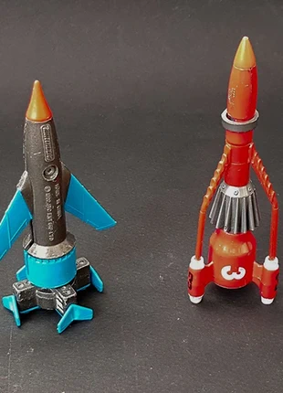 Jouet figurine Thunderbirds Matchbox : Thunderbirds 1 et 3 (année 1992, en métal), brand: Matchbox, condition: Good, size: One size, €15.00, €16.45 includes Buyer Protection