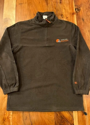 Veste Polaire NFL Half Zip 1/4 Chaud Hiver Homme Fleece marron Cleveland Browns M, marque: NFL, état: Très bon état, taille: M, 19,90 €, 21,60 € Protection acheteurs (Pro) incluse