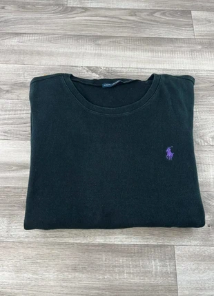 Pull cintré en coton col rond Ralph Lauren Noir Logo Fushia Taille XL, marque: Ralph Lauren, état: Très bon état, taille: XL, 22,00 €, 23,80 € Protection acheteurs incluse