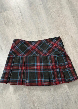 Mini jupe short laine Tartan rouge et gris Jennyfer vintage - 34, marque: Jennyfer, état: Très bon état, taille: XS / 34 / 6, 10,00 €, 11,20 € Protection acheteurs incluse