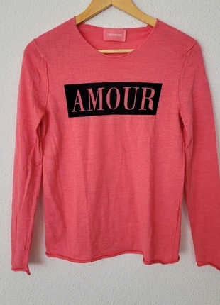 Pull Zadig & Voltaire - Taille S/M - motif Amour - Très bon état, brand: Zadig & Voltaire, condition: Very good, size: S / 36 / 8, €35.00, €37.45 includes Buyer Protection Pro