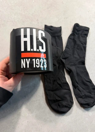 Lot 8 paires chaussettes homme H.I.S NY1923 noires taille 39 coton confort originales, marque: H.I.S, état: Neuf avec étiquette, taille: S | 38–42, 9,99 €, 11,19 € Protection acheteurs (Pro) incluse