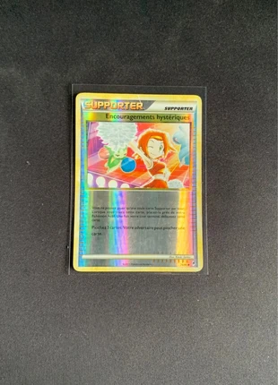 Supporter encouragement hystériques 76/95 reverse hgss indomptable, marque: Pokémon, état: Bon état, 3,00 €, 3,85 € Protection acheteurs incluse