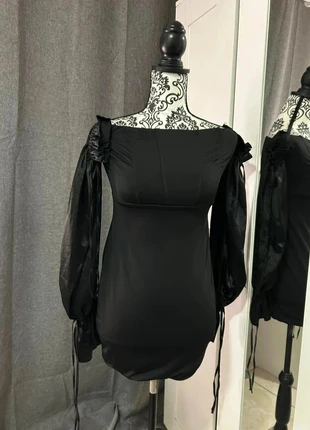 Robe élégante satinée Luxury Label, marca: luxury rebel, estado: Novo com etiquetas, tamanho: L / 40 / 12, €15.00, €16.45 inclui Proteção do Comprador