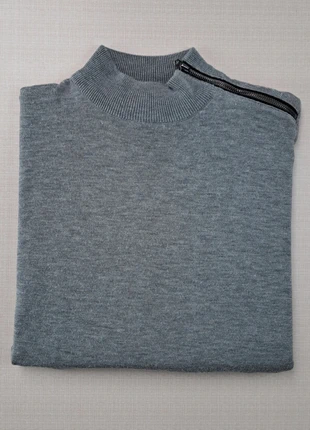 Pull à col rond crewneck gris uni Jules Taille L acrylique/ laine, marque: Jules, état: Très bon état, taille: L, 10,00 €, 11,20 € Protection acheteurs incluse