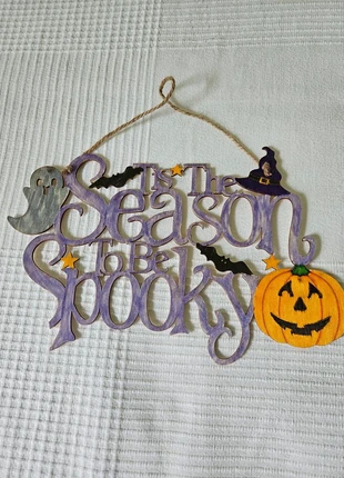 The Range It's The Season to be Spooky sign, brand: The Range, condition: Good, £1.00, £1.75 includes Buyer Protection