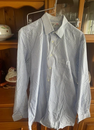 Camisa rayas hombre, marque: Van Heusen, état: Très bon état, taille: L, 5,00 €, 5,95 € Protection acheteurs incluse