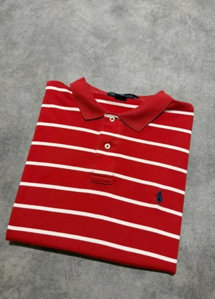 Polo Ralph Lauren Traditionnel Rouge à Rayure Logo Brodé Marine Vintage / Taille L, marque: Ralph Lauren, état: Très bon état, taille: L, 15,90 €, 17,40 € Protection acheteurs (Pro) incluse