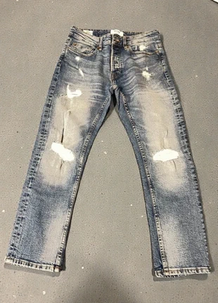 Jeans Only & Sons slim cropped W32 uomo, denim chiaro effetto used, come nuovo, brand: ONLY & SONS, condizioni: Ottime, taglia: IT 42 | W32, €5.00, €5.95 include la Protezione acquisti