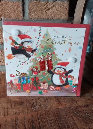 Luxe kerstkaart 3D / reliëf t.v.v. een dierenasiel nr. 5, marque: Luxe, état: Neuf avec étiquette, 2,50 €, 3,33 € Protection acheteurs incluse