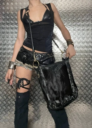 Sac artisanal noir folklorique, état: Très bon état, 86,40 €, 91,42 € Protection acheteurs (Pro) incluse