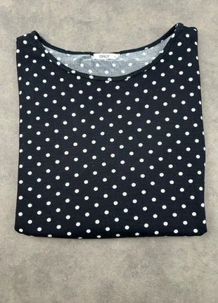 Pull Femme Only Manches 3/4 Col rond Noir/pois blanc Laine/Acrylique Taille S, marke: ONLY, zustand: Sehr gut, größe: S / 36 / 8, 21,00 €, 22,75 € inklusive Vinted-Käuferschutz