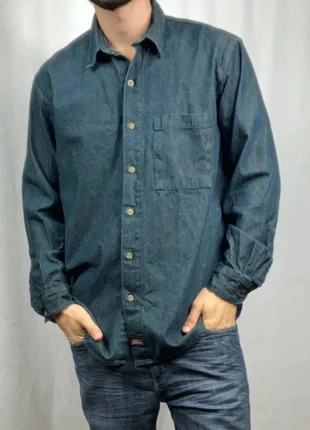 Chemise Dickies Bleu Workwear manches longues taille M, marca: Dickies, estado: Bueno, tamaño: M, 14,99 €, 16,44 € Protección al comprador Pro incluida