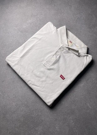 Polo Levi's blanc logo brodé - Taille M, marque: Levi's, état: Très bon état, taille: M, 7,99 €, 9,09 € Protection acheteurs incluse