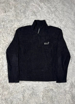 Jack Wolfskin fleece half zip logo M techwear Y2K, marque: Jack Wolfskin, état: Bon état, taille: M / 38 / 10, 20,00 €, 21,70 € Protection acheteurs incluse