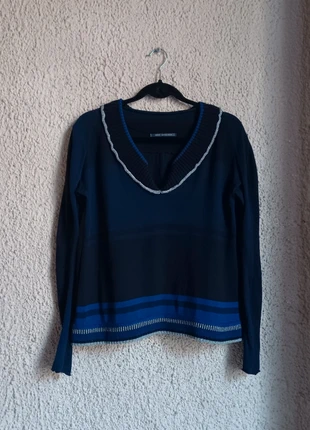 Pull en laine Marithé et François Girbaud taille 38 marine et bleu rayure oldmoney, marke: Marithé et François Girbaud, zustand: Sehr gut, größe: M / 38 / 10, 20,00 €, 21,70 € inklusive Vinted-Käuferschutz