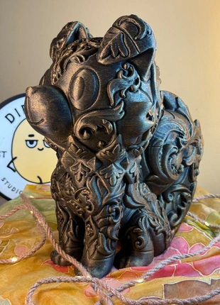 Rockruff – Pokémon Antique Statue 3D Print – Gold Finish, marque: onbekend, état: Neuf sans étiquette, 25,00 €, 26,95 € Protection acheteurs incluse