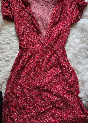 Robe rouge fleurie – Cache Cache, brand: Cache Cache, condition: Very good, size: M / 38 / 10, €3.00, €3.85 includes Buyer Protection