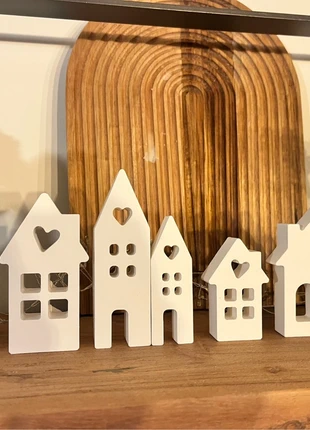 Set van 6 huisjes, marque: Homemade, état: Neuf avec étiquette, 9,99 €, 11,19 € Protection acheteurs incluse