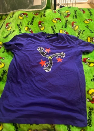 Purple diesel printed t-shirt size large, brand: Diesel, condition: Good, size: L, £4.00, £4.90 includes Buyer Protection