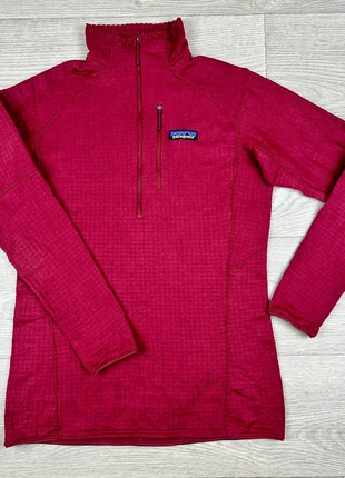 Polaire half zip 1/4 zip Patagonia rouge logo brodé femme - Taille M, marca: Patagonia, estado: Muy bueno, tamaño: M / 38 / 10, 60,00 €, 63,70 € Protección al comprador incluida