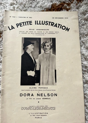 Revue la petite illustration théâtre, état: Bon état, 5,00 €, 5,95 € Protection acheteurs incluse