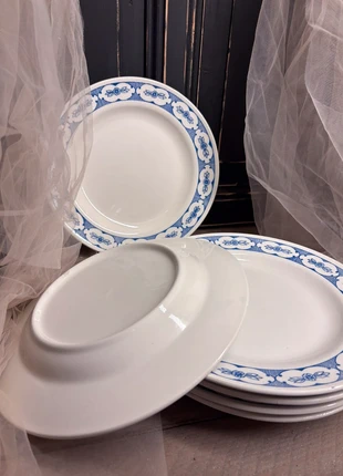 Six. Assiettes vintage., marca: Vintage, estado: Satisfactorio, 24,00 €, 25,90 € Protección al comprador incluida