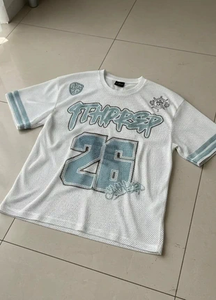 T-shirt blanc maille sport n°26, marque: Frost Avenue, état: Très bon état, taille: M, 32,90 €, 35,25 € Protection acheteurs incluse