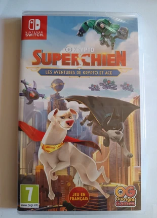 Jeux Switch super chien les aventures de krypto et ace neuf, zustand: Neu, mit Etikett, 20,00 €, 21,70 € inklusive Vinted-Käuferschutz