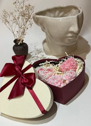 Pink blush floral candles x4, brand: Soya, condition: New with tags, £6.00, £7.00 includes Buyer Protection