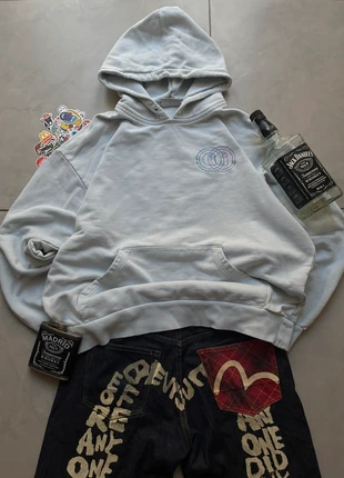 Carhartt Vintage y2k 3D Visual Sky Blue Hoodie Size L, brand: Carhartt, condizioni: Buone, taglia: L, €15.00, €16.45 include la Protezione acquisti