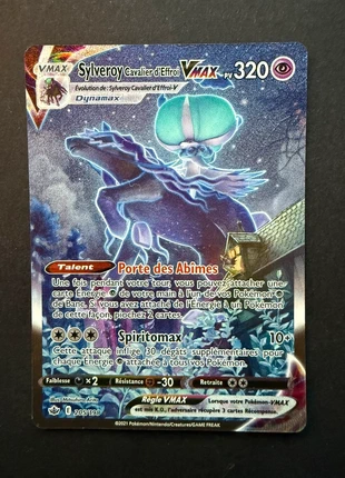 Sylveroy Cavalier d’Effroi VMax Dynamax E 205/198 Alternatif - Règne de Glace (Fra) - Pokémon Carte, marke: Pokémon, zustand: Neu, mit Etikett, 1,01 €, 1,76 € inklusive Vinted-Käuferschutz