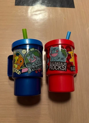 2 Gobelets avec pailles Pokémon, marke: Pokémon, zustand: Neu, 5,00 €, 5,95 € inklusive Vinted-Käuferschutz