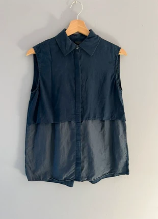 Silk and cotton top The Row, merk: The Row, staat: Heel goed, maat: M / 38 / 10, € 80,00, € 84,70 inclusief Kopersbescherming