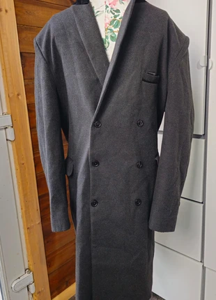 Men’s 3/4 Long Double-Breasted Overcoat – Classic & Sharp, brand: truclothing, condition: Very good, size: L, £17.00, £18.55 includes Buyer Protection