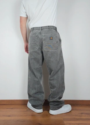 Pantalon Carhartt WIP Work Pant – Gris délavé – W33 L32, brand: Carhartt, condizioni: Ottime, taglia: IT 42 | W33, €55.00, €58.45 include la Protezione acquisti Pro