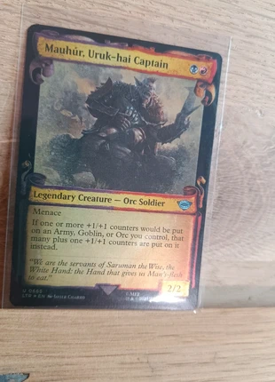 MTG - Mauhùr, Uruk-hai Captain foil 665 - LOTR 2023 - EN, brand: Magic: The Gathering, condition: Very good, €2.00, €2.80 includes Buyer Protection