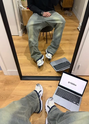 Jean Flare Gris, marque: sans marque, état: Neuf sans étiquette, taille: M, 45,00 €, 47,95 € Protection acheteurs (Pro) incluse