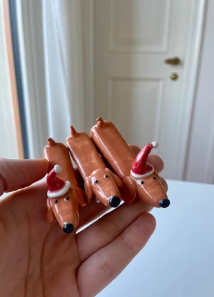 Set 3 handmade Christmas doggies, marke: Me, zustand: Neu, mit Etikett, 47,00 €, 50,05 € inklusive Vinted-Käuferschutz