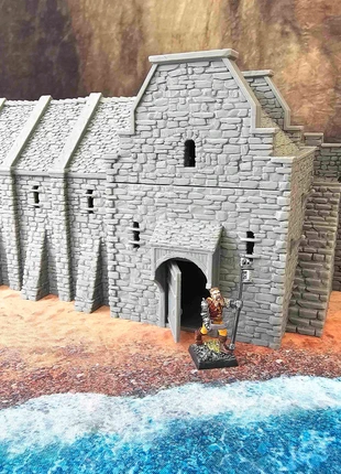Enceinte fortifiée de Greedale : armurerie - décor terrain wargame, marque: impression 3d terrain wargame décors, état: Neuf sans étiquette, 50,00 €, 53,20 € Protection acheteurs (Pro) incluse