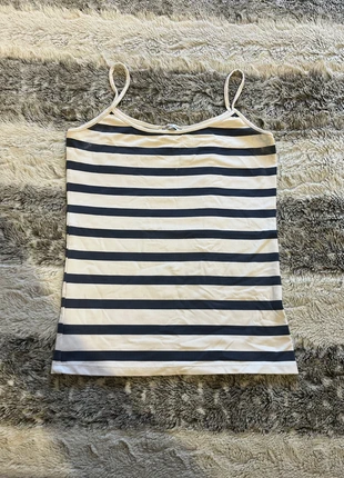 Débardeur rayer bleu et blanc, brand: Zara, condition: Very good, size: S / 36 / 8, €4.00, €4.90 includes Buyer Protection
