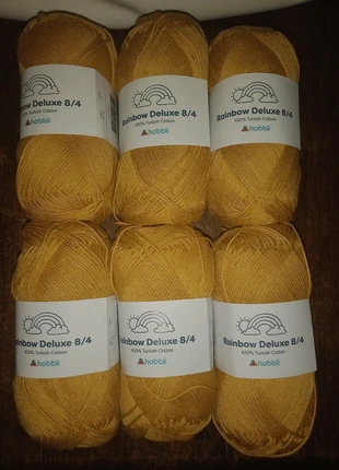 Lot de 6 pelotes 100% coton, marque: hobbii, état: Neuf avec étiquette, 12,00 €, 13,30 € Protection acheteurs incluse