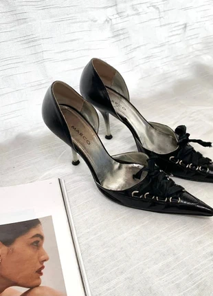 Escarpins noirs à lacets Style Couture Marco | Taille 39, brand: Vintage Dressing, condition: Good, size: 39, €65.99, €69.99 includes Buyer Protection Pro