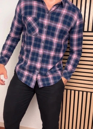 TNA Chemise Carreaux Bleu Rose Femme S Très Bon État, merk: TNA, staat: Heel goed, maat: S, € 15,00, € 16,45 inclusief Kopersbescherming Pro