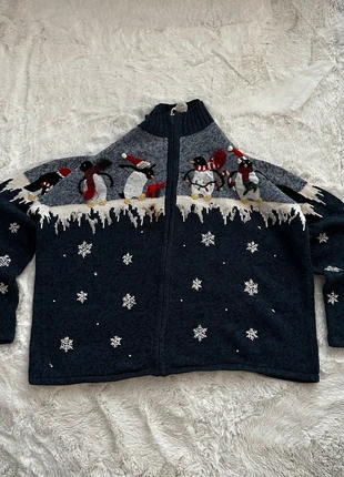 Cardigan Veste Hiver Noël Hoodie Crewneck Sweat Rare 90s Old School USA Y2k Vintage, marke: Vintage Dressing, zustand: Gut, größe: L / 40 / 12, 25,00 €, 26,95 € inklusive Vinted-Käuferschutz