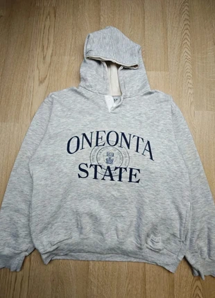 sweat hoodies pull à capuche usa 1990s gris | Taille xL | vintage Y2K streetwear rap sport|s5, brand: Vintage Dressing, condition: Very good, size: XL, €29.00, €31.15 includes Buyer Protection