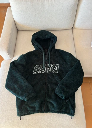 Chaqueta efecto pelo Bershka Verde, marque: Bershka, état: Très bon état, taille: XL, 19,00 €, 20,65 € Protection acheteurs incluse